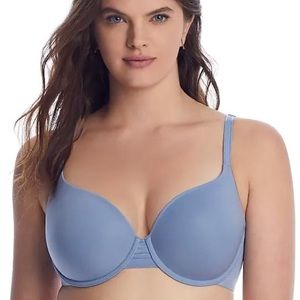 Le Mystere Second Skin Back Smoother Bra Washed Denim NWT